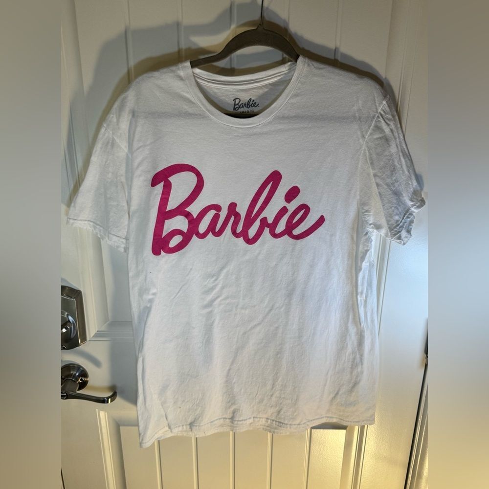 Barbie Logo Tee Size Large